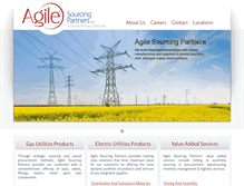 Tablet Screenshot of agilesourcingpartners.com